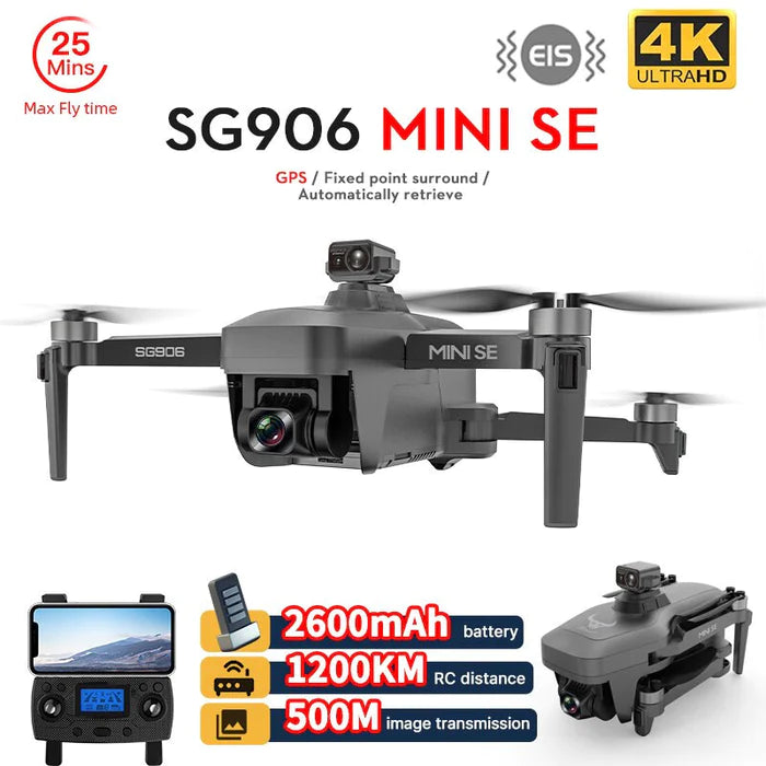 ZLL SG906 MINI SE 4K Drone HD Camera GPS 5G WiFi Brushless 360° Obstacle Avoidance