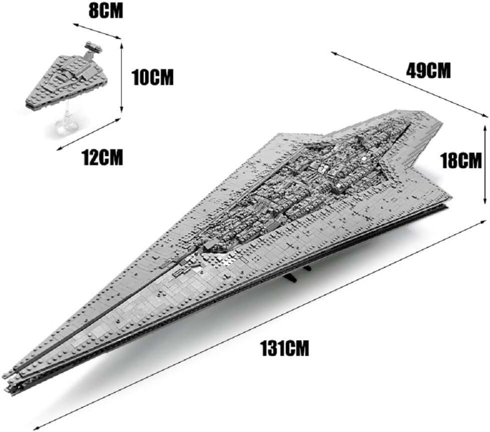 Mould King 13134 Star Destroyer with 7588 pieces