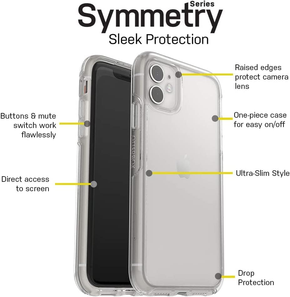 OtterBox SYMMETRY SERIES Case for iPhone 7 - 14 (Clear)