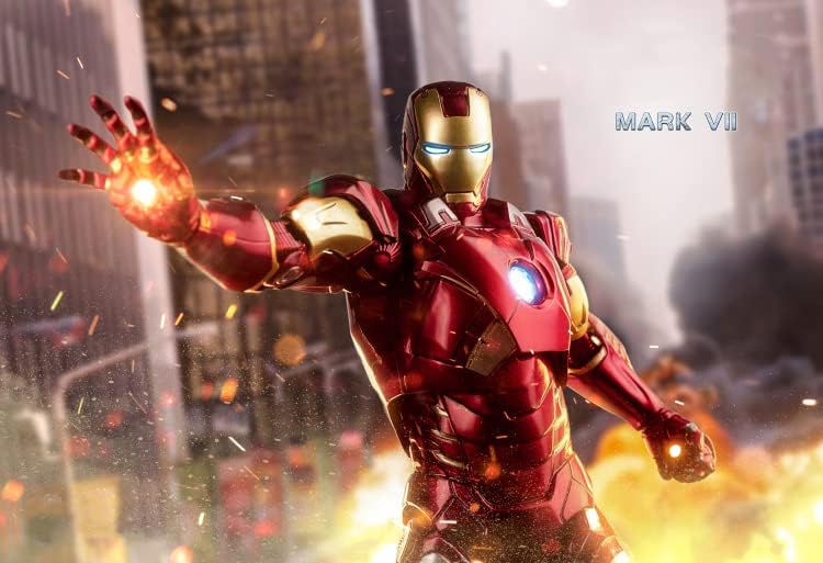 Marvel Avengers Iron Man MK VII Collectible Action Figure