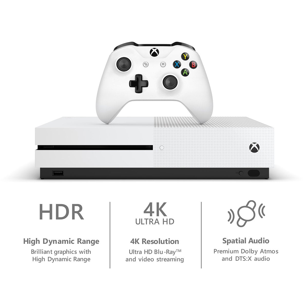 Xbox One S 1TB Console - NBA 2K19 Bundle