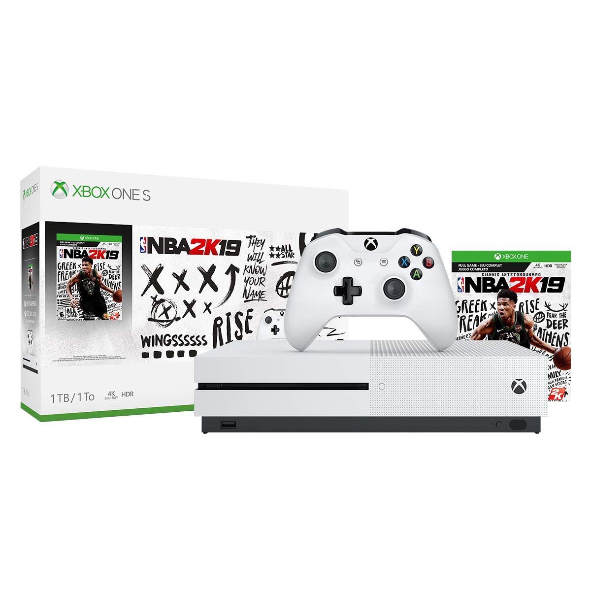 Microsoft Xbox One S White 1 TB cheapest Console