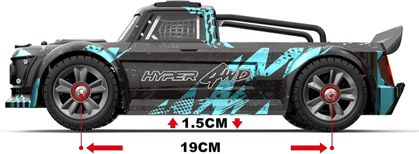 Hyper Go MJX 14301 RC Truck, 1/14 High Speed Drift Truck 42km/h, 4WD