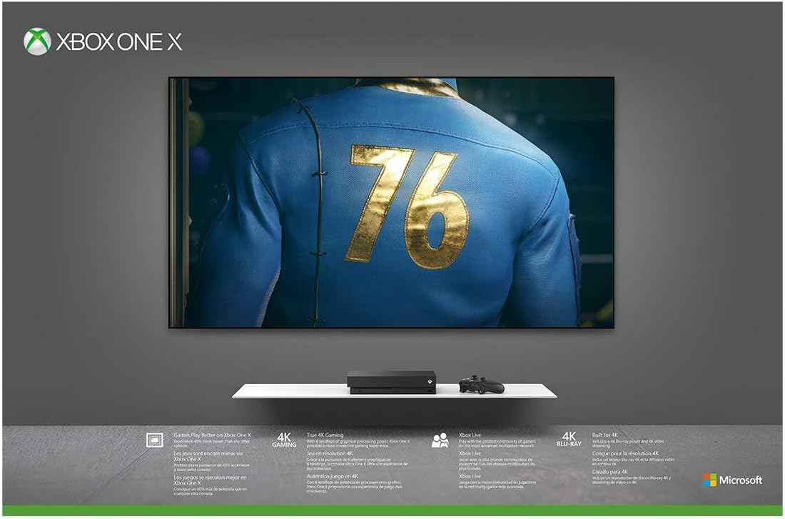 Xbox One X 1TB Console - Fallout 76 Bundle