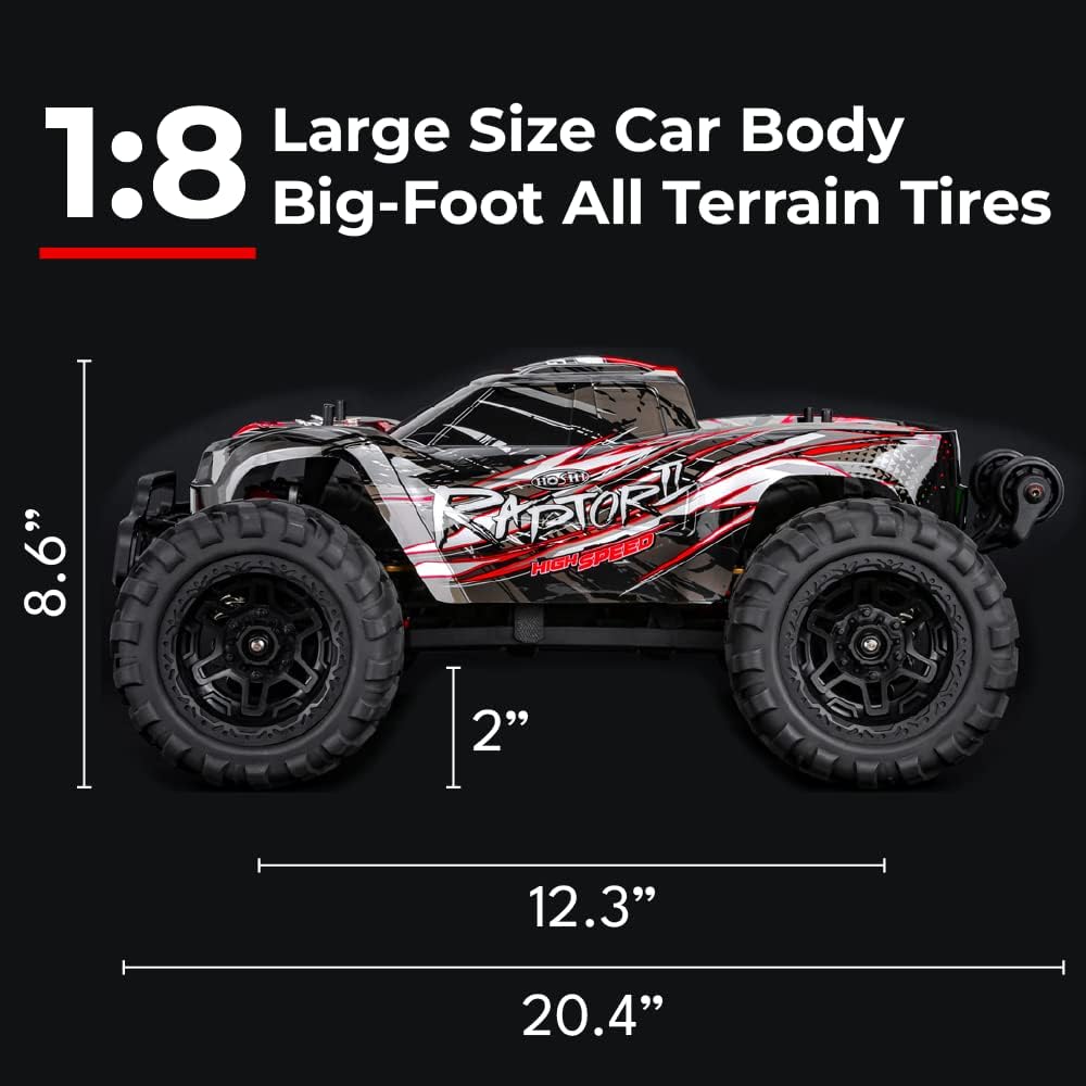 HOSHI N518 2.4G 1/8Scale Racing Car 100KM/H High Speed Rc Car 4WD