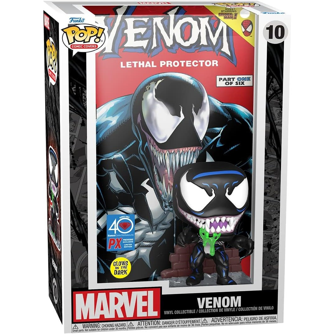 Funko Pop! Comic Cover: Marvel Venom Lethal Protector Previews Exclusive #10