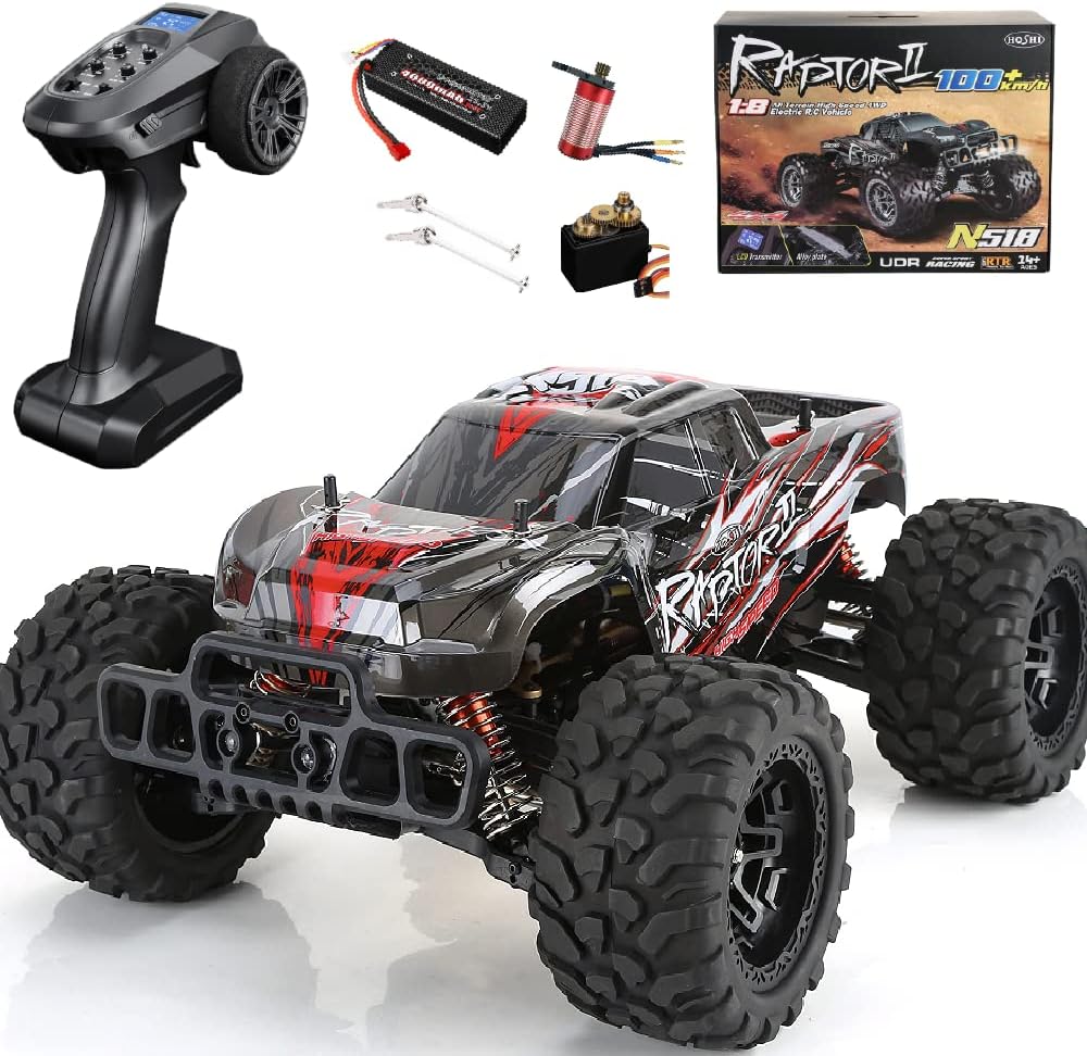 HOSHI N518 2.4G 1/8Scale Racing Car 100KM/H High Speed Rc Car 4WD