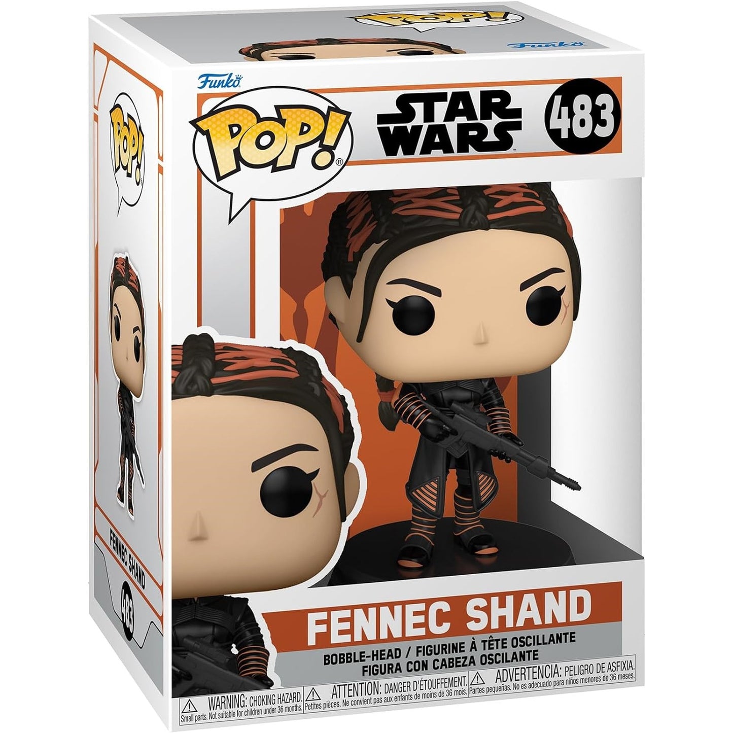 Funko POP! Star Wars The Mandalorian Fennec Shand Vinyl Bobblehead #483