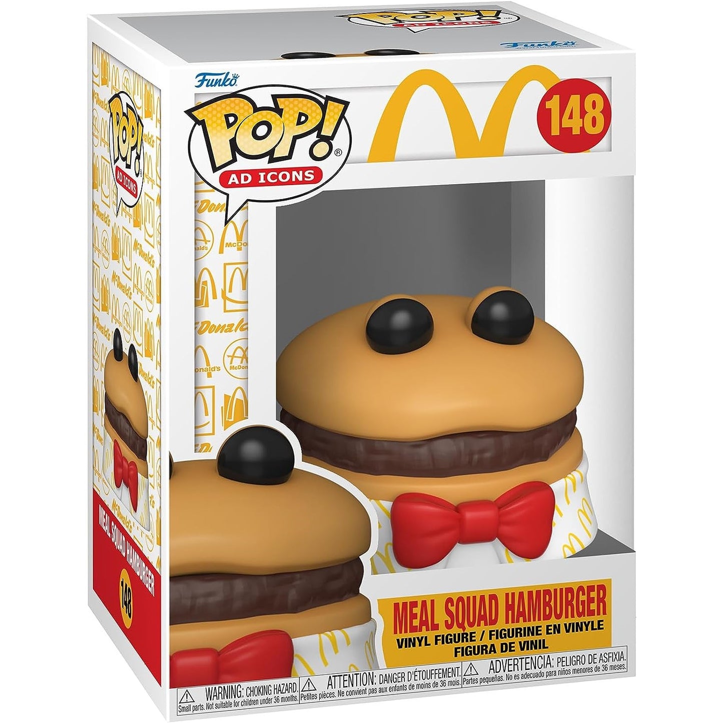 Funko Pop! Ad Icons: McDonalds - Meal Squad Hamburger #148