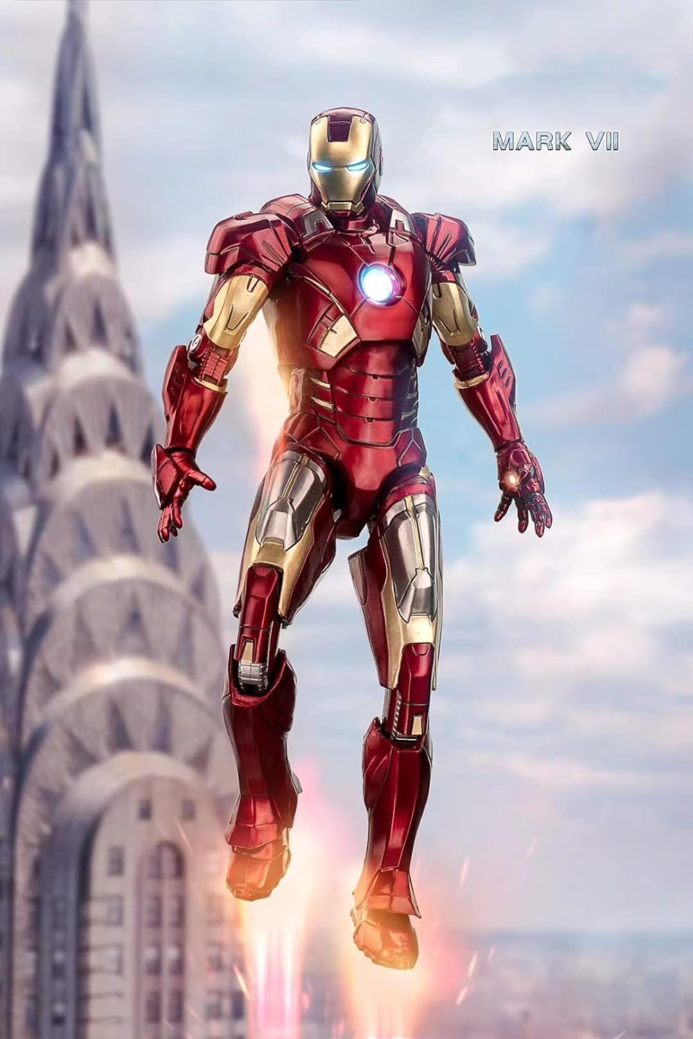 Marvel Avengers Iron Man MK VII Collectible Action Figure