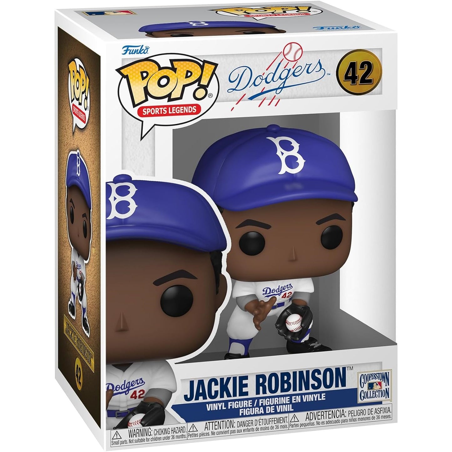 Funko Pop! Icons: Jackie Robinson #42