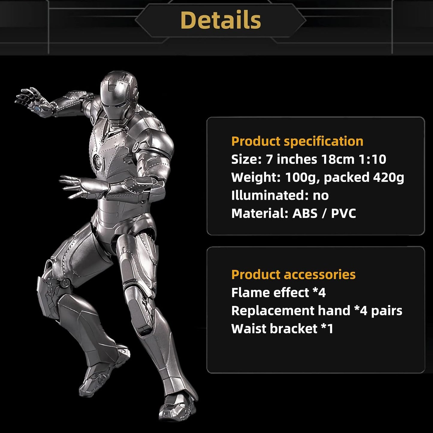 Ironman MK2 Collectible Action Figure