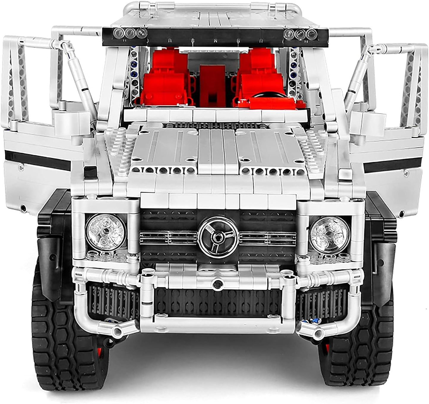 Mould King 13061 Mercedes Benz G700 6x6 RC Car with 3686 pieces
