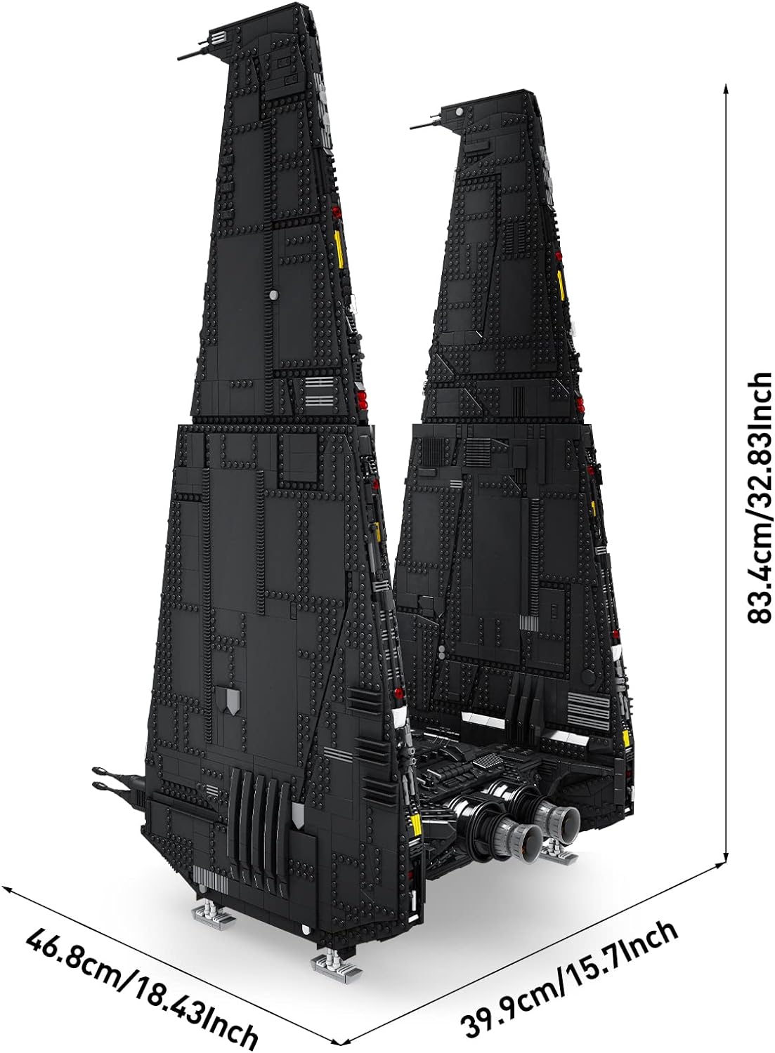 Mould King 21011 Command Shuttle with 6860 pieces
