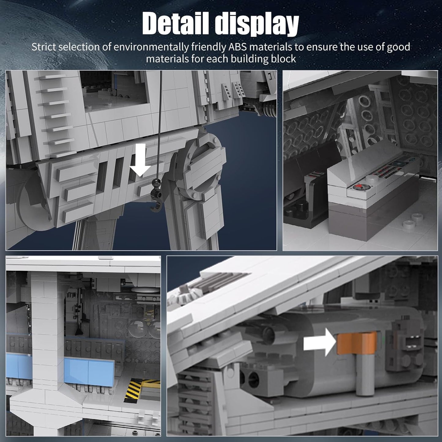Mould King 21015 AT-AT Walker with 6919 pieces