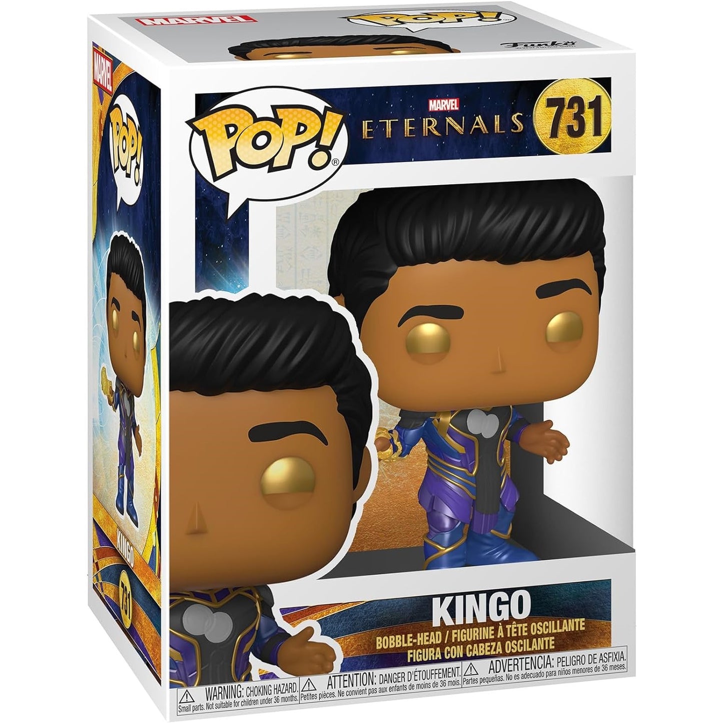Funko POP! Marvel: Eternals Kingo Figure #731