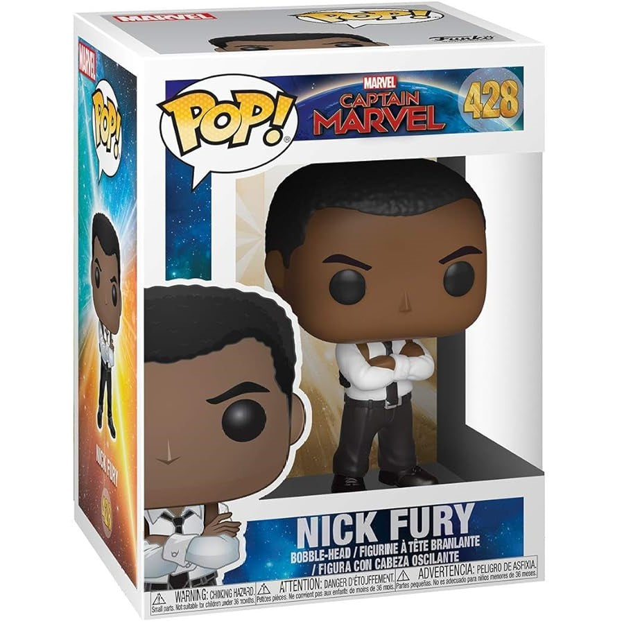 Funko Pop! Nick Fury: Captain Marvel #428