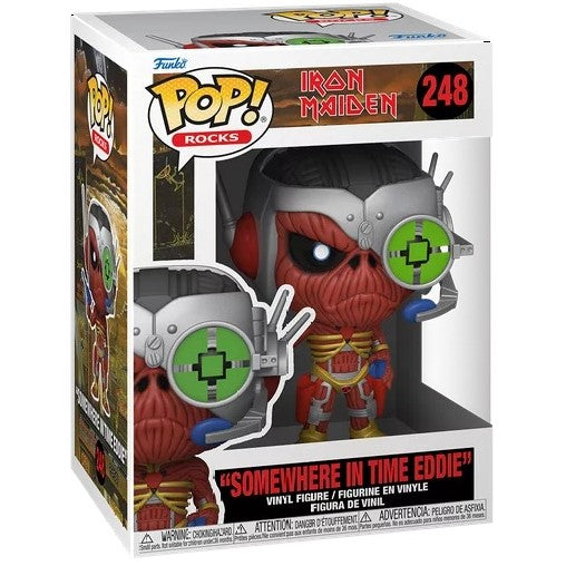 Funko POP Pop! Rocks: Iron Maiden- Eddie- Somewhere in Time #248