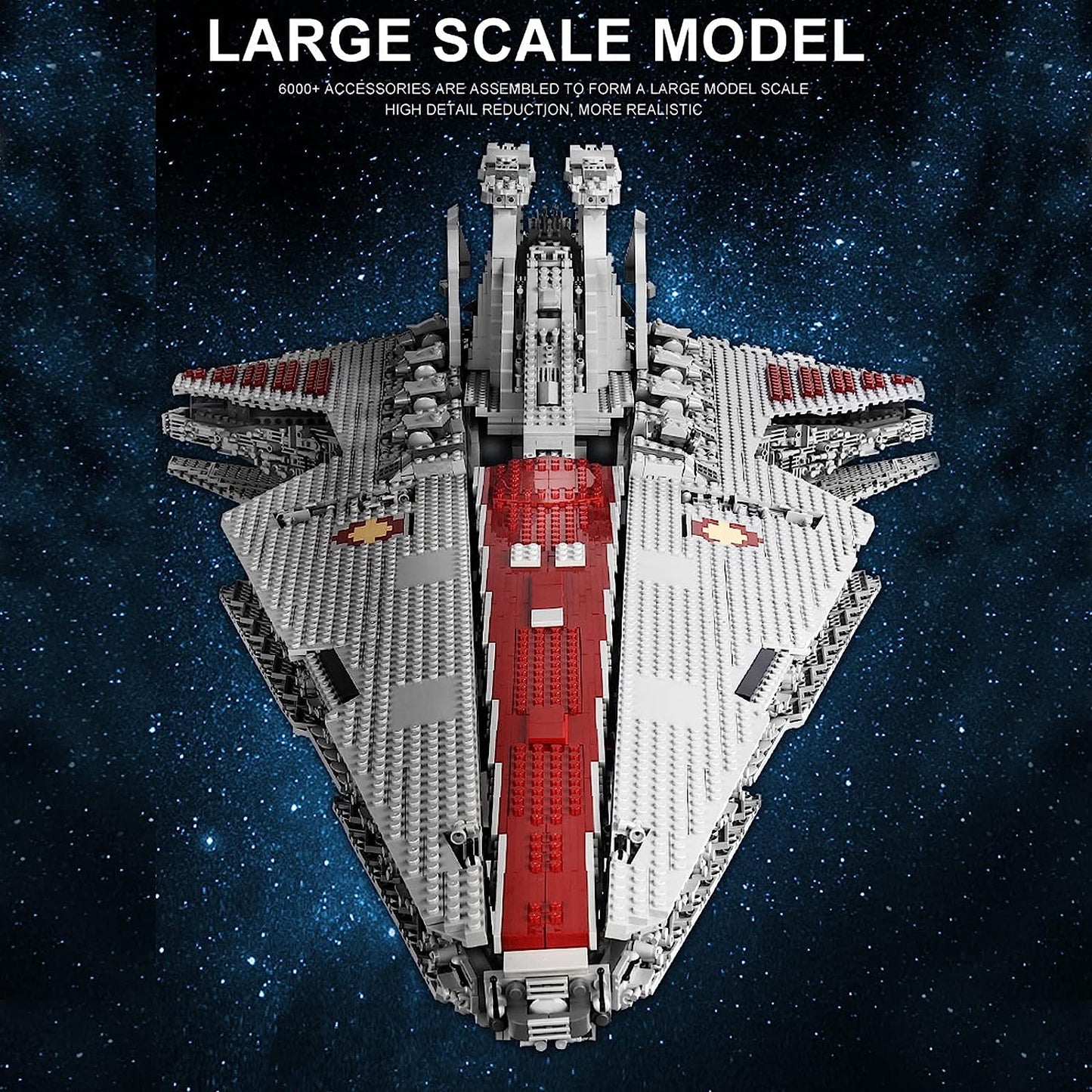 Mould King 21005 Republic Attack Cruiser with 6685 pieces