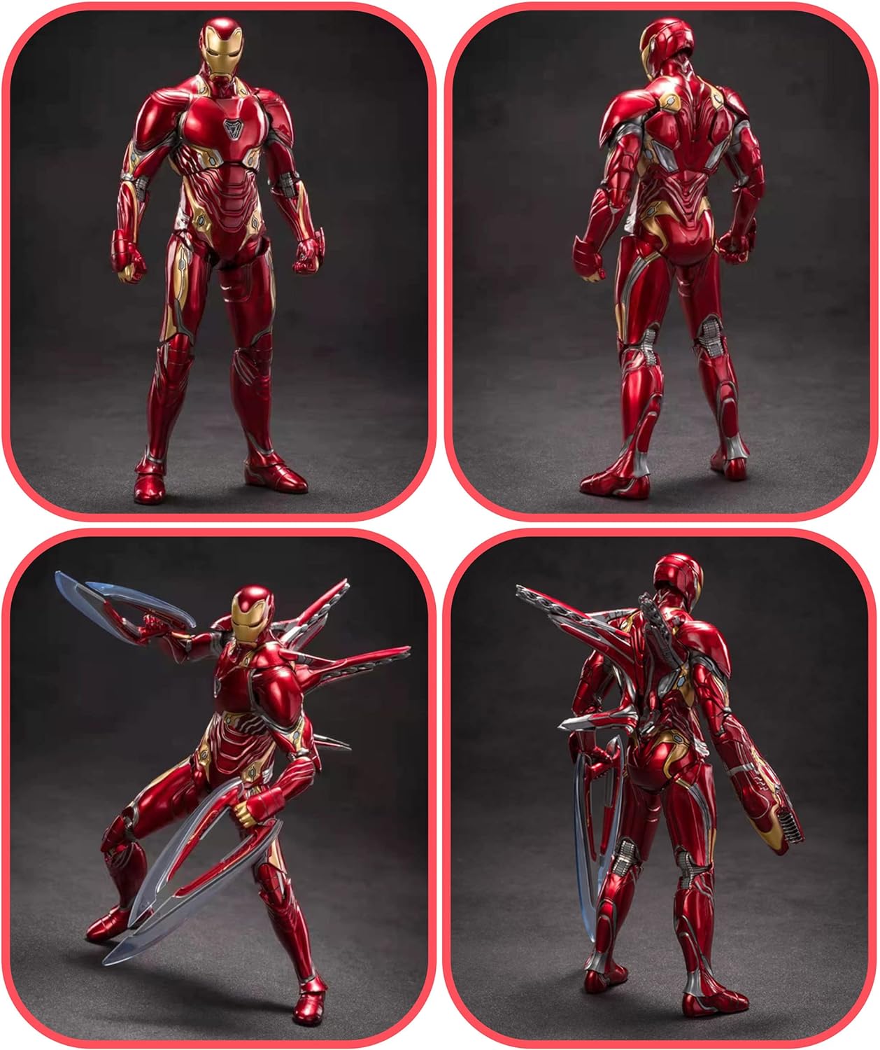 Marvel Avengers Infinity Wars Iron Man MK 50 Collectible Action Figure