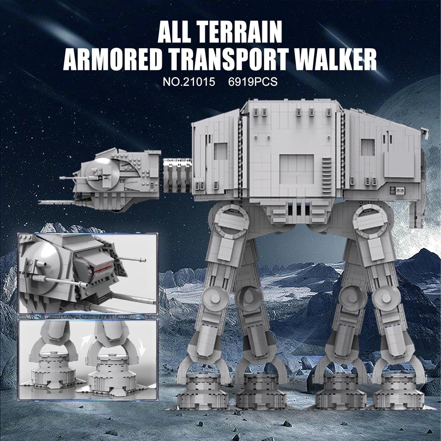 Mould King 21015 AT-AT Walker with 6919 pieces