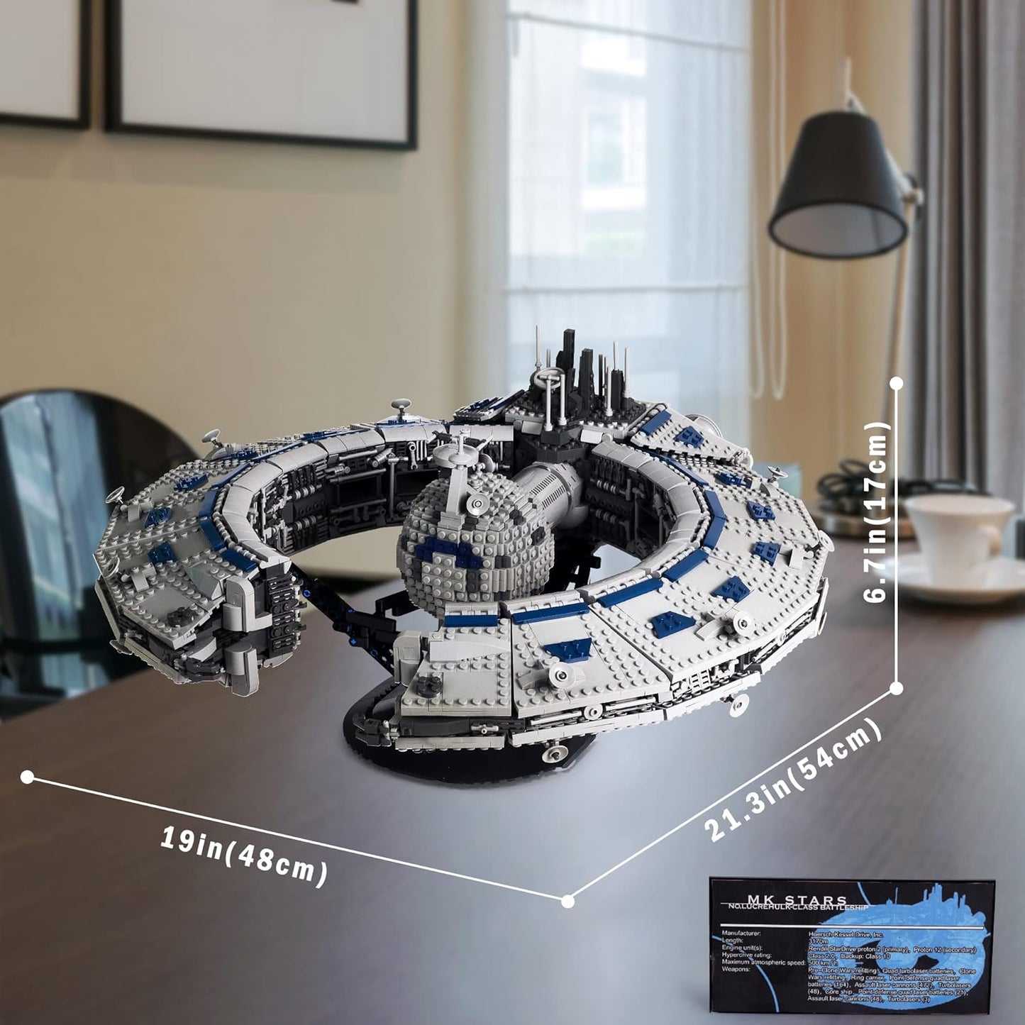 Mould King 21008 Lucrehulk-Class Battleship with 3663 pieces