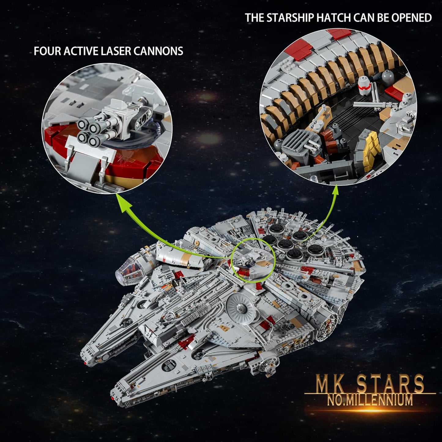 Mould King 21026 UCS Millennium Falcon with 12688 pieces