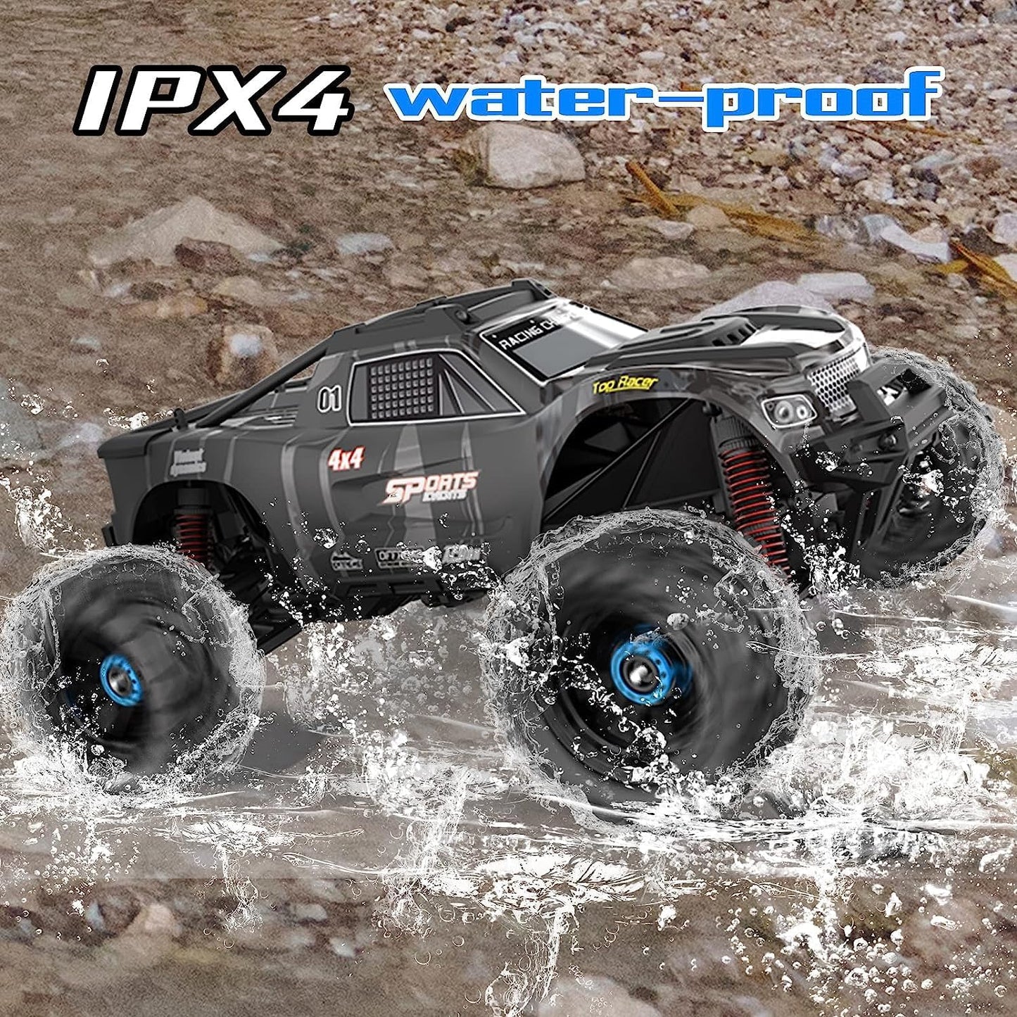 RC Car KFPLAN KF10 RTR 1/10 2.4G 4WD 45km/h Off-Road Climbing Truck Speed Glory