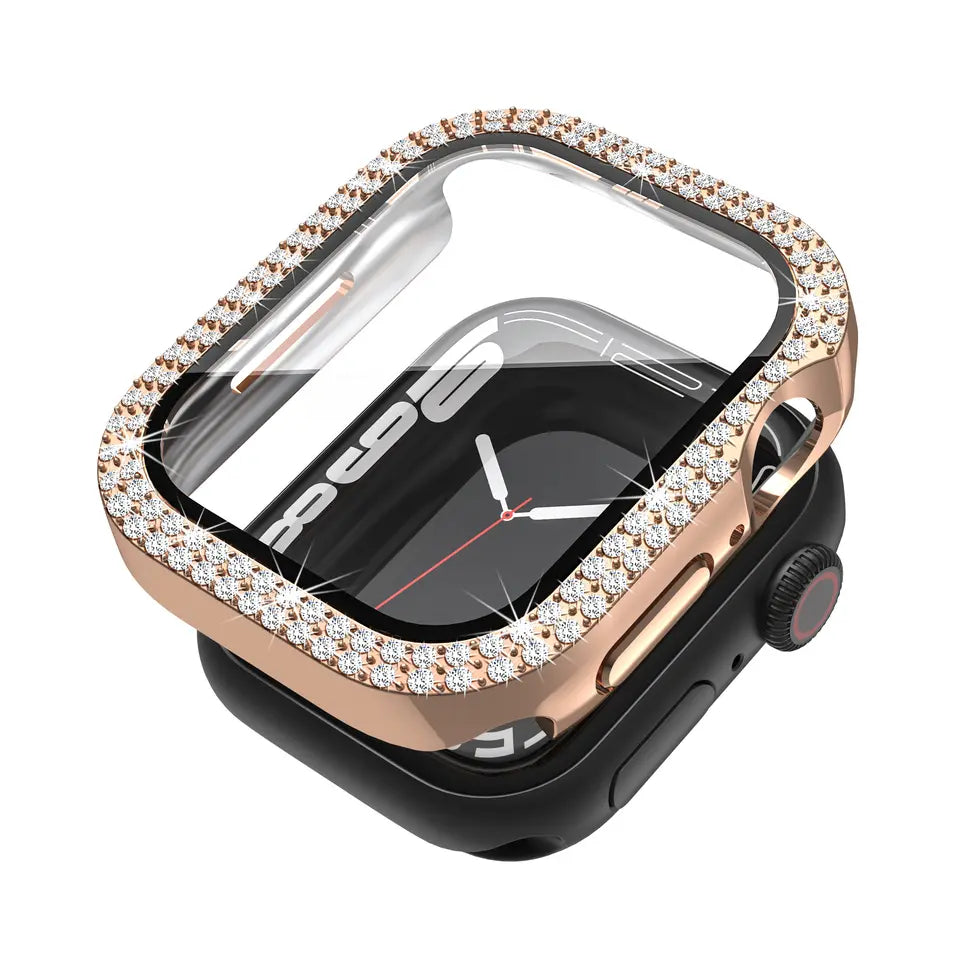 iWatch Case 40mm-45mm Diamond Studded