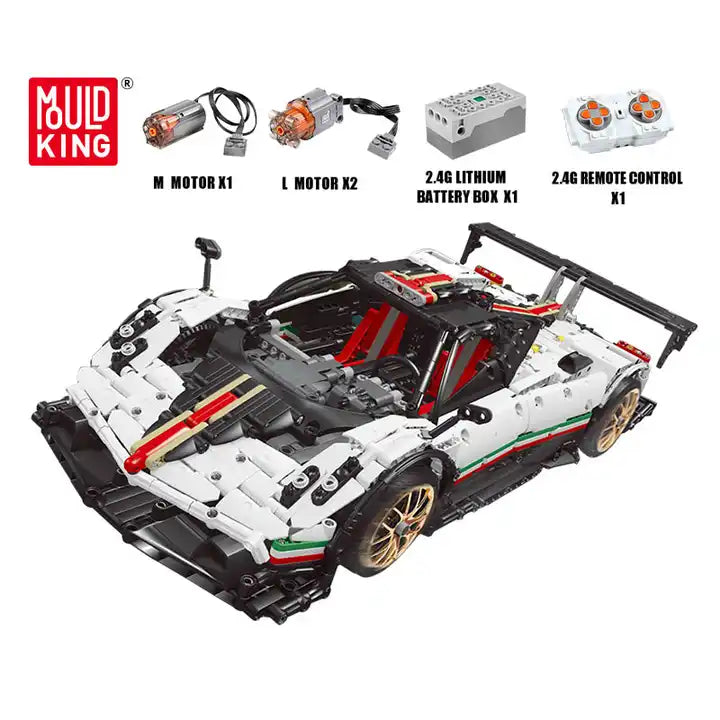 Mould King 13060 Pagani Zonda R 1:8 RC with 2299 pieces