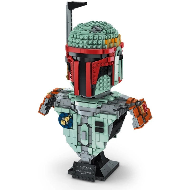 Mould King 21021 Bounty Hunter Bust with 1268 pieces