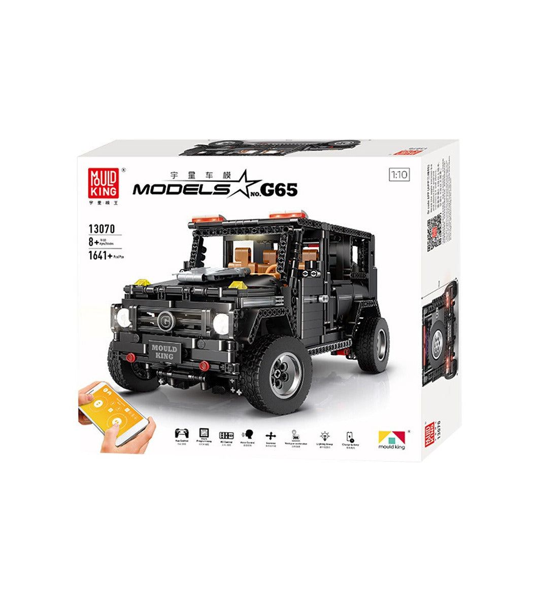 Mould King 13070 Mercedes Benz G65 RC Car with 1641 pieces