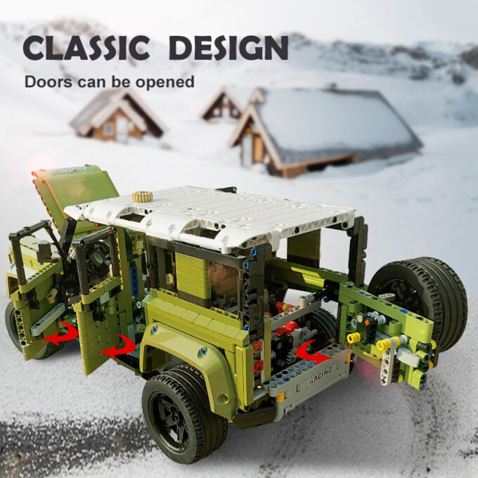 Mould King 13175 Land Rover Defender 1:8 with 2668 pieces