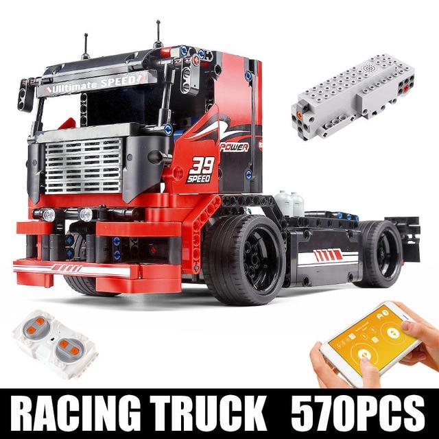 Mould King 15002 RC Race Truck with 570 pieces