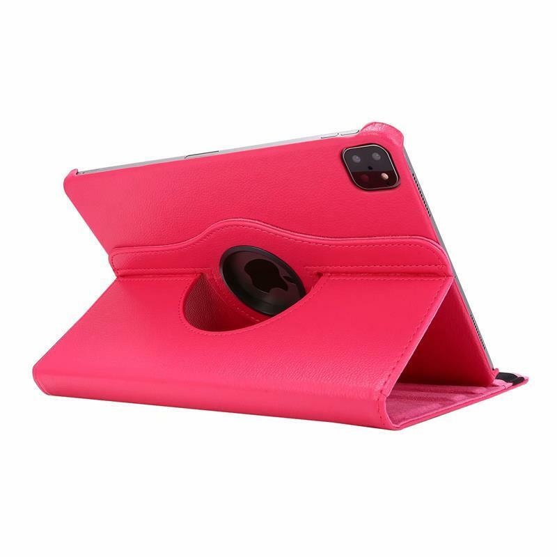 12.9-INCH iPad PRO (2018-2021) 360° Rotating Smart Stand Flip Case Cover