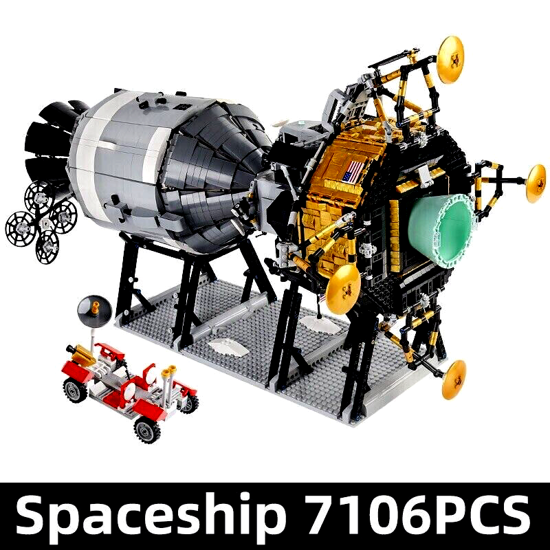 Mould King 21006 Apollo 11 Spacecraft with 7106 pieces