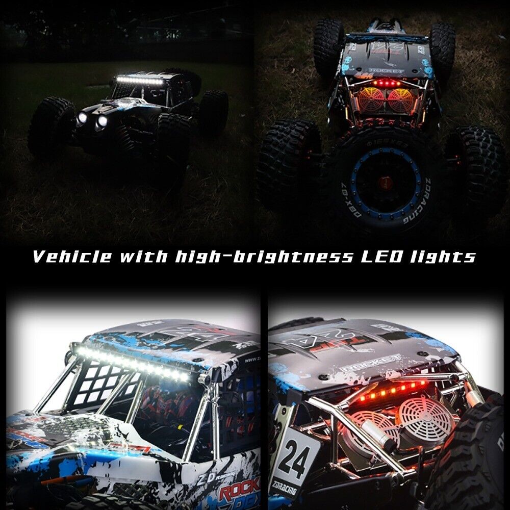 1/7 ZD Racing DBX 07 RC Buggy 4WD High Speed Desert Monster Off-Road Car RTR