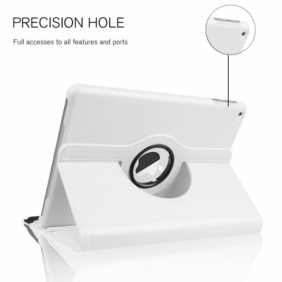 iPad 9.7 inch Leather 360° Rotating Smart Stand Flip Case Cover