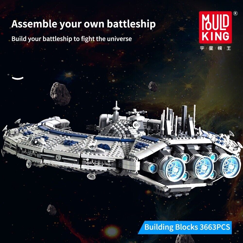 Mould King 21008 Lucrehulk-Class Battleship with 3663 pieces
