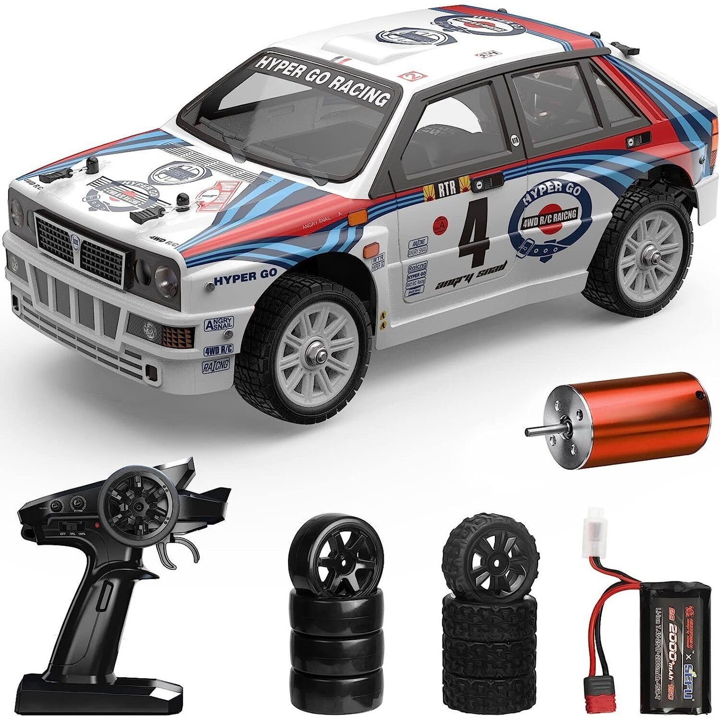Hyper Go MJX 14302 RC Truck, 1/14 High Speed Drift Truck 42km/h, 4WD