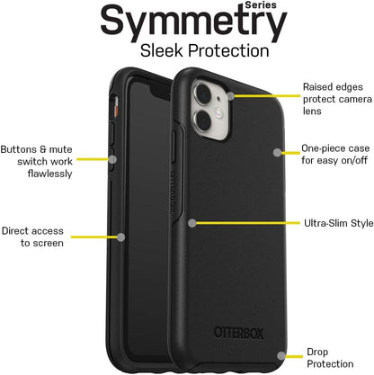 OtterBox SYMMETRY SERIES Case for iPhone 7 - 14 (Black)