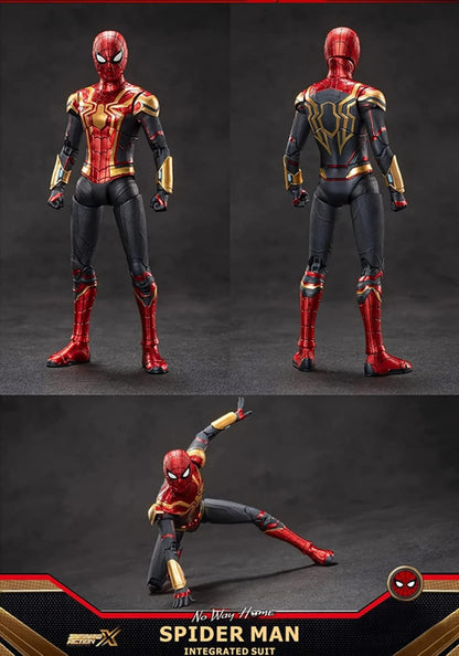 Marvel Spiderman Red & Gold Suit Collectible Action Figure