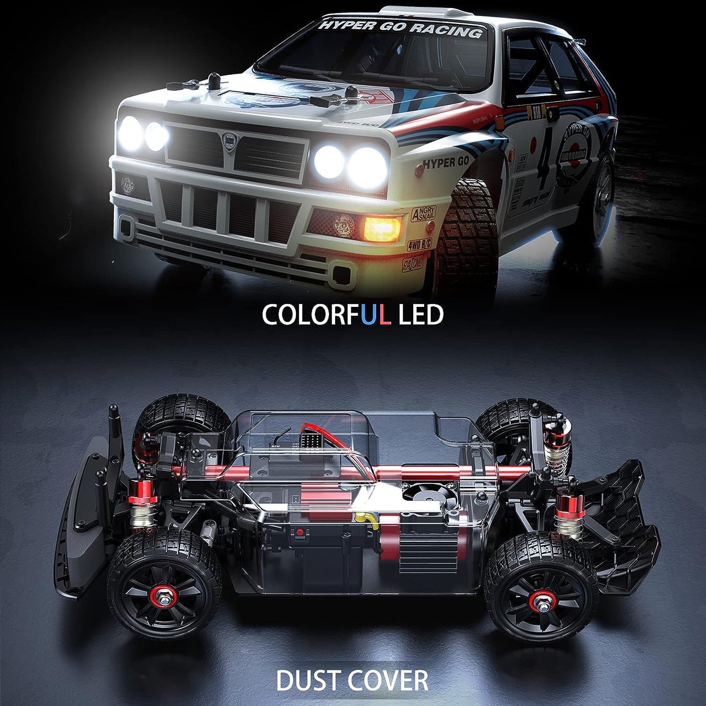 Hyper Go MJX 14302 RC Truck, 1/14 High Speed Drift Truck  42km/h, 4WD