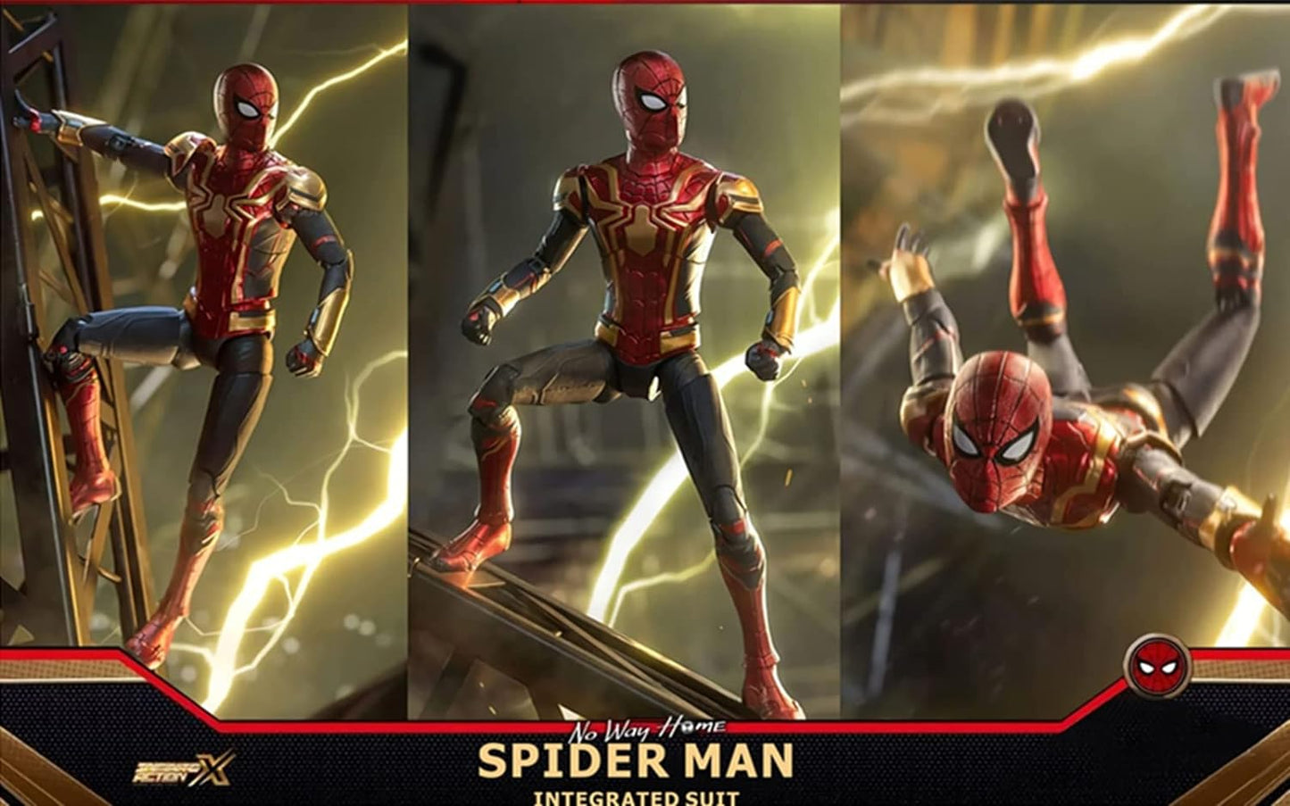 Marvel Spiderman Red & Gold Suit Collectible Action Figure