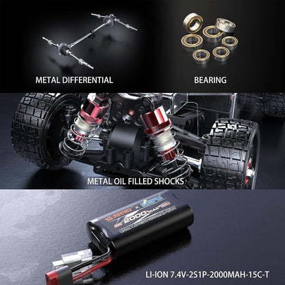 Hyper Go MJX 14302 RC Truck, 1/14 High Speed Drift Truck  42km/h, 4WD