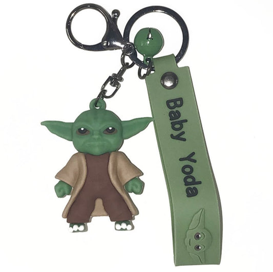 Baby Yoda Male Keychain