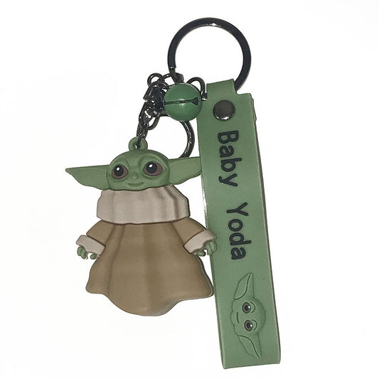 Baby Yoda Female Keychain